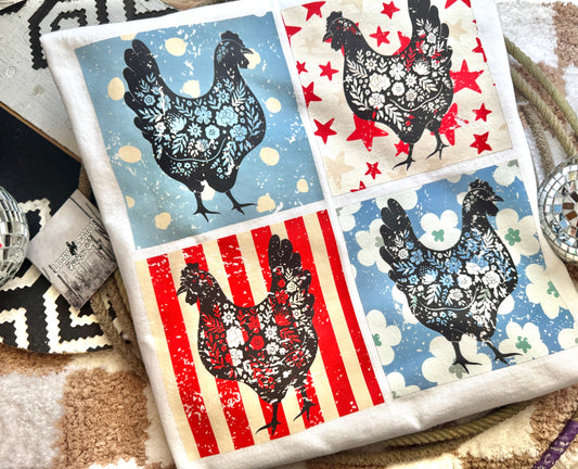 Patriotic Chicken Tshirt