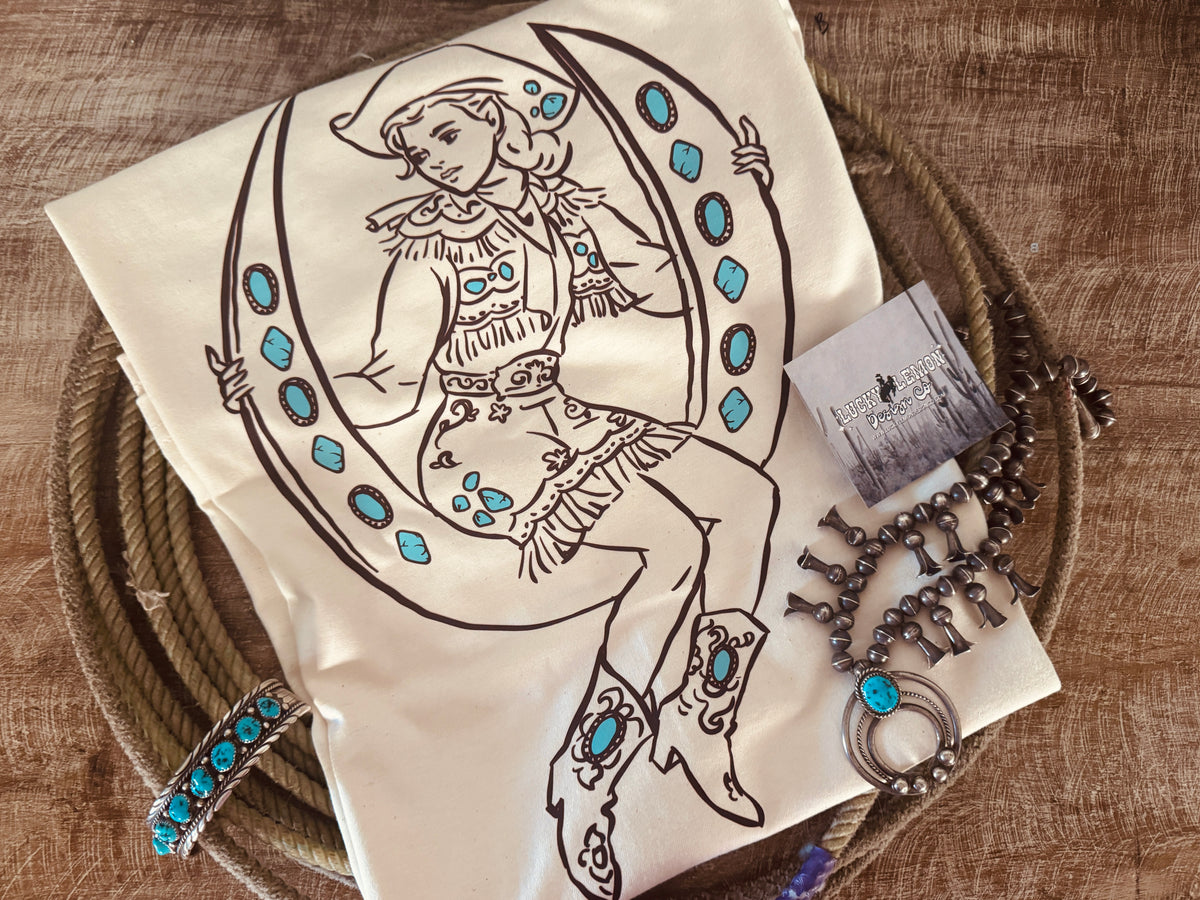 Cowgirl Moon Tshirt