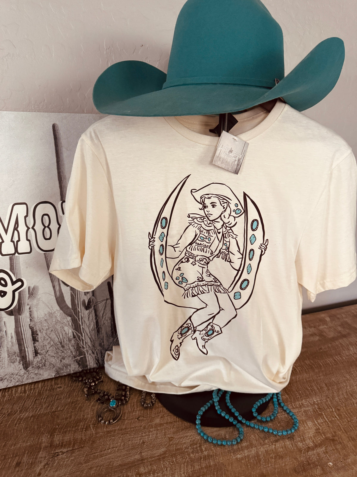 Cowgirl Moon Tshirt