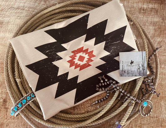 Aztec tan Tshirt