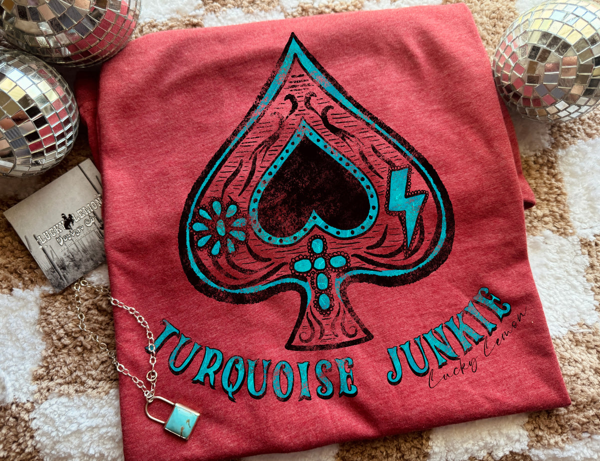 Turquoise junkie Tshirt