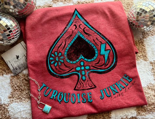 Turquoise junkie Tshirt